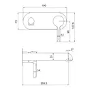 GAPPO G1003-26 Смеситель раковины, хром