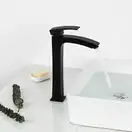 GAPPO G1007-16 смеситель для раковины, чёрный
