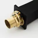 GAPPO G1007-66 Смеситель раковины, чёрный (G1007-66)