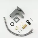 GAPPO G1007-91 смеситель для раковины, серый (G1007-91)