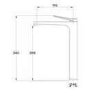 GAPPO G1010-2 смеситель для раковины, хром