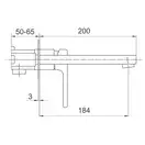 GAPPO G1017-16 Смеситель раковины, чёрный (G1017-16)