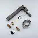 GAPPO G1017-92 смеситель, серый (G1017-92)
