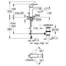 Grohe Cubeo смеситель, хром (1017490000)
