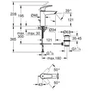 Grohe Eurosmart Смеситель, чёрный (233222433)