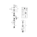 Grohe Get Смеситель для раковины, хром (23586000)