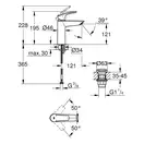 Grohe Eurosmart New смеситель, хром (23923003)