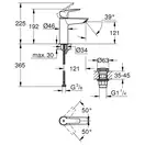Grohe QuickFix Start M смеситель, хром (CV031752)