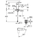 Grohe QuickFix Dice ES смеситель, чёрный (CV036204)