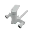 AIM DG01153 змішувач ванни, білий (DG01153) (DG01153 frosted white)