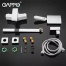 GAPPO G2207-7 Змішувач для ванни, хром