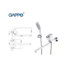 GAPPO G2248 змішувач для ванни, хром (G2248)