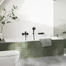 Grohe Dice смеситель для ванны, черный матовый (1018722430)