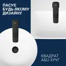 Grohe Dice смеситель для ванны, черный матовый (1018722430)