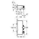Grohe Grohtherm SmartControl термостат, чёрный (102168kf00)