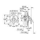 Grohe Start смеситель для ванны, Хром (23558002)