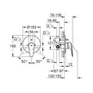 Grohe BauEdge New смеситель, хром (29079001)