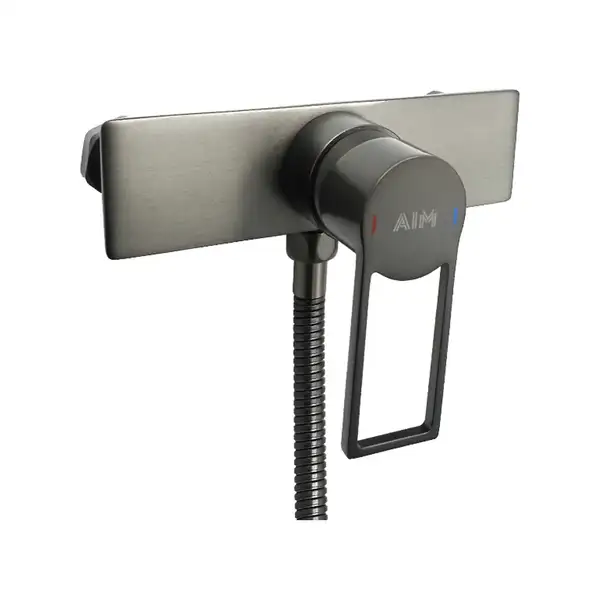 AIM DG06540 Змішувач для душу, сірий (DG06540) (DG06540 gun grey)