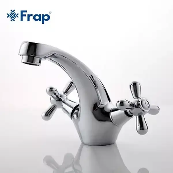 FRAP F1025 смеситель для раковины, хром (F1025)