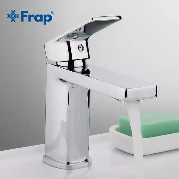 FRAP F1046 смеситель для раковины, хром (F1046)