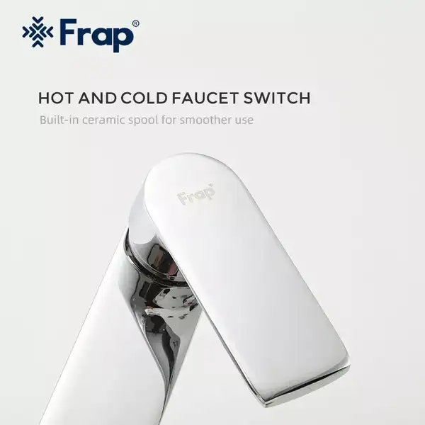 FRAP F1071-2 смеситель для раковины, хром (F1071-2)