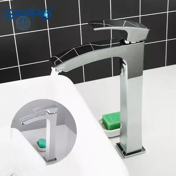 GAPPO G1007-11 смеситель для раковины, хром (G1007-11)