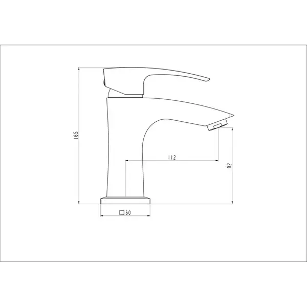 GAPPO G1007 смеситель для раковины, хром (G1007)