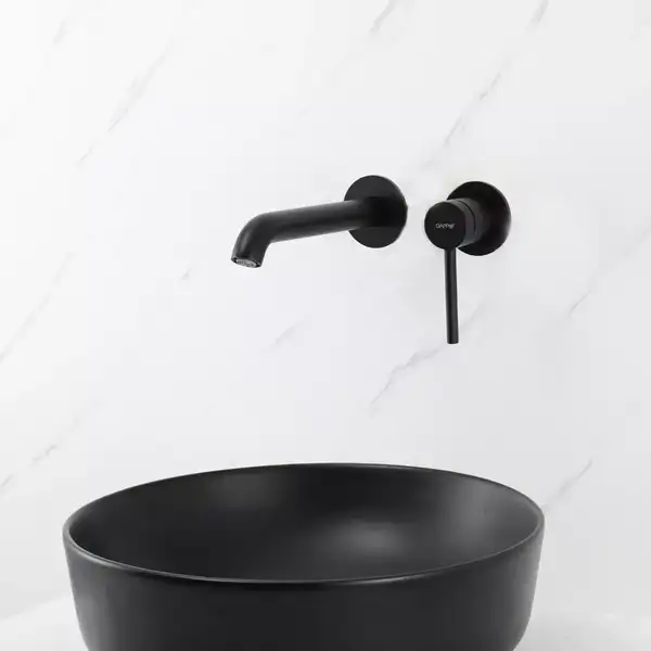 GAPPO G1206-6 смеситель раковины, чёрный (G1206-6)