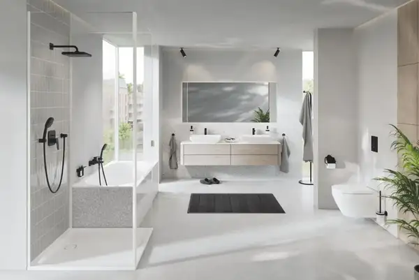 Grohe Cubeo смеситель XL, чёрный матовый (1017292430)