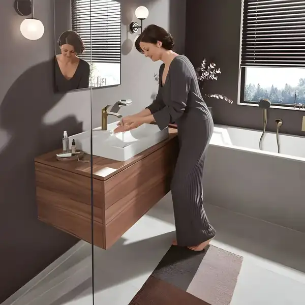 Hansgrohe Vivenis смеситель для раковины, Бронза (75023140)