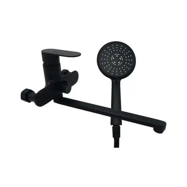 AIM Смеситель для ванны, чёрный (DG01253) (DG01253 matte black)