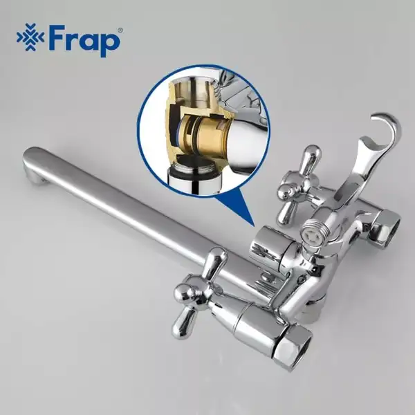 FRAP F2225 змішувач для ванни, хром (F2225)