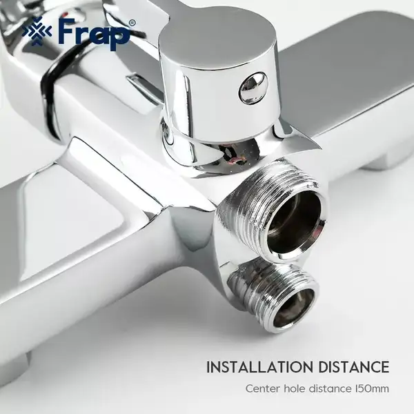 FRAP F2261 Змішувач для ванни, хром (F2261)