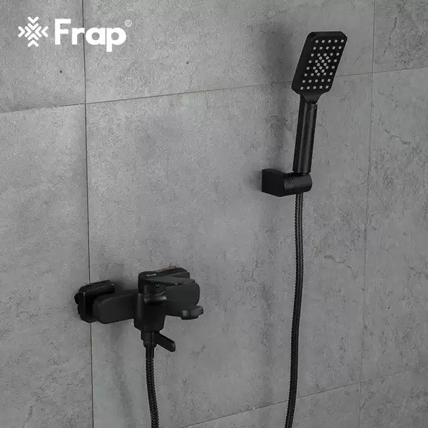 FRAP F3262 Змішувач для ванни, чорний (F3262)