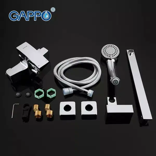 GAPPO G2207 змішувач для ванни, хром (G2207)