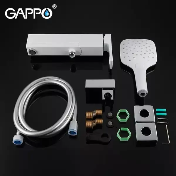 GAPPO G3217-8 змішувач для ванни, хром
