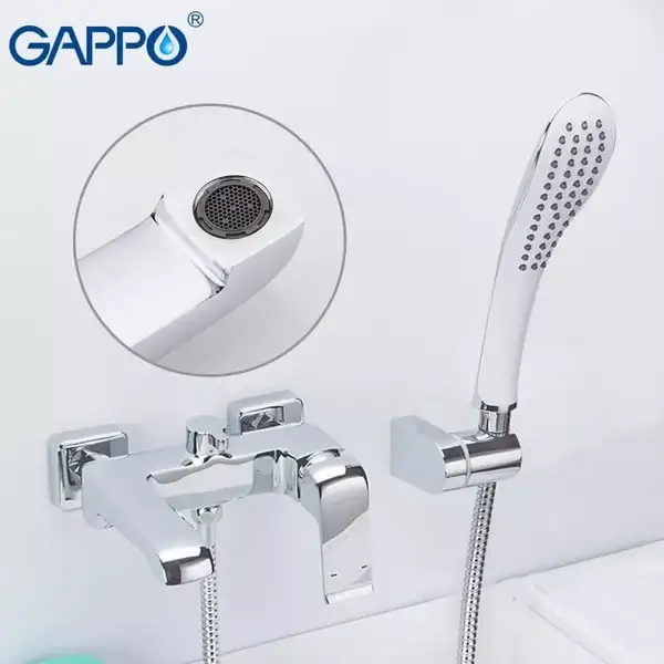 GAPPO G3250-8 змішувач для ванни, хром (G3250-8)