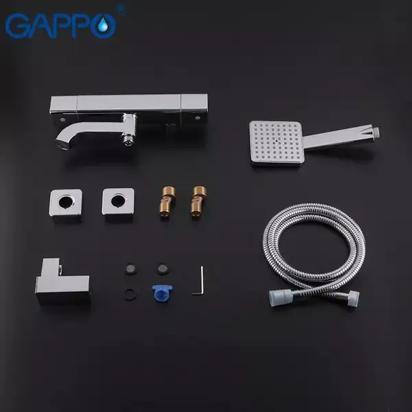 GAPPO G3291 змішувач для ванни, хром (G3291)