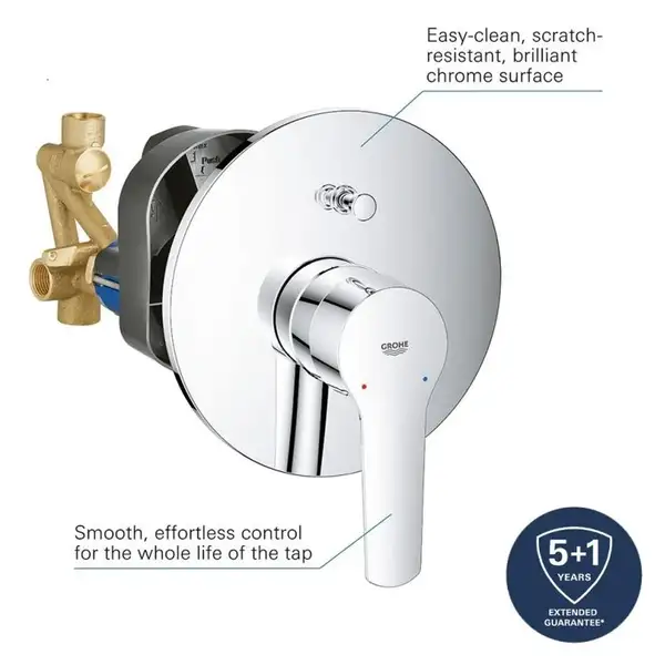 Grohe Start смеситель для ванны, Хром (23558002)
