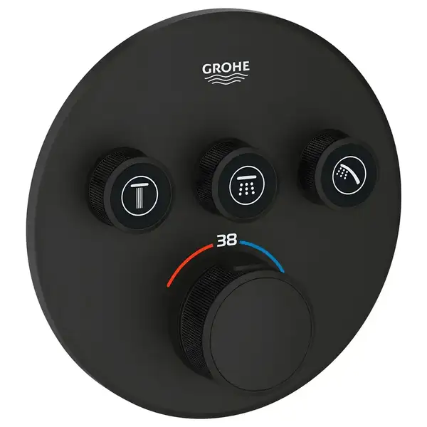 Grohe Grohtherm SmartControl термостат, чёрный (29508KF0)