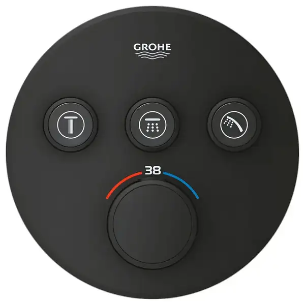 Grohe Grohtherm SmartControl термостат, чёрный (29508KF0)
