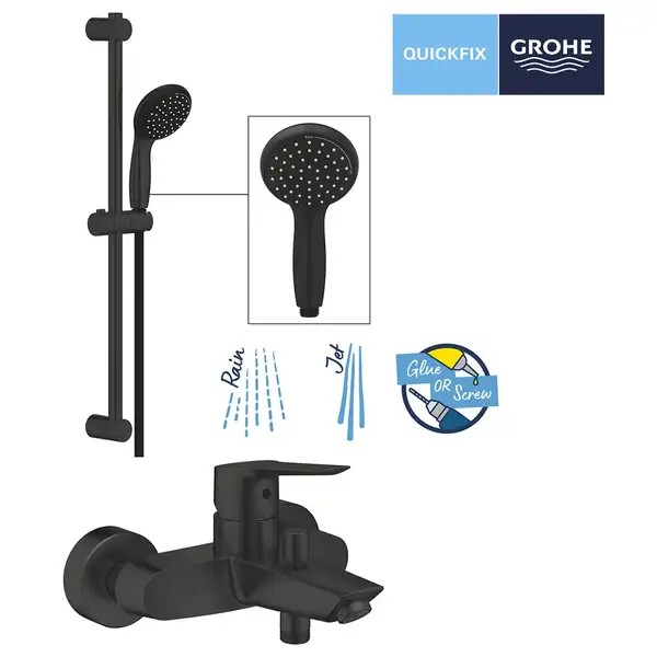 Grohe QuickFix Start смеситель, черный (CV032745)