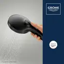 Grohe Vitalio Joy+ 120 Душевой набор, чёрный (1348652430)