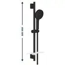 Grohe Vitalio Joy+ душ. гарнитур, чёрный (1348662430)