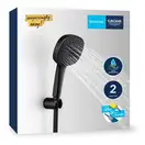 Grohe Vitalio 110 Душевой набор, чёрный (263992431)