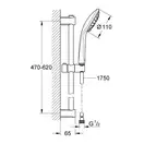 Grohe Vitalio Joy Душевой гарнитур, Хром (27333000)