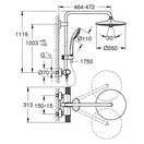 Grohe Vitalio Joy Душевая система, хром (27298003)