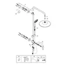 Grohe Vitalio Joy душевая система, хром (27357002)