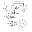 Grohe Euphoria душевая система, хром (27473002)
