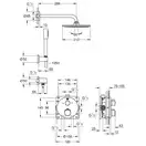 Grohe Rainshower душевая система, хром (34732000)